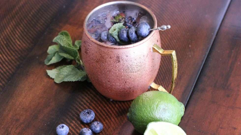 Blueberry Mule