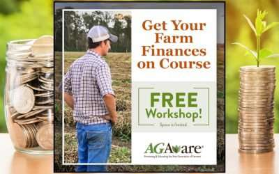 Dates SET! AGAware Farm Finance Workshops Announced