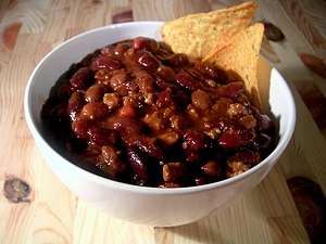 Bowl of David's Homemade Chili