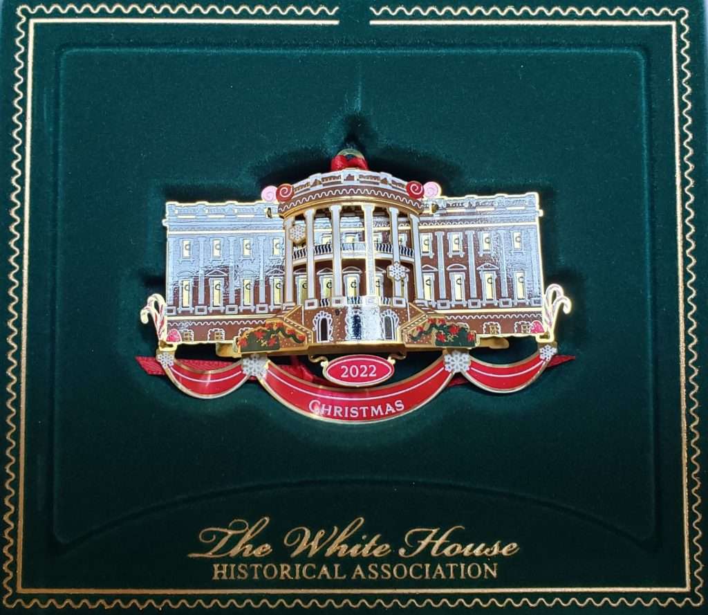 White House Christmas Ornament