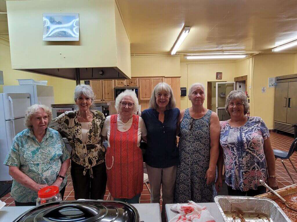 Wonderful ladies of the Beech Mountain Community Center