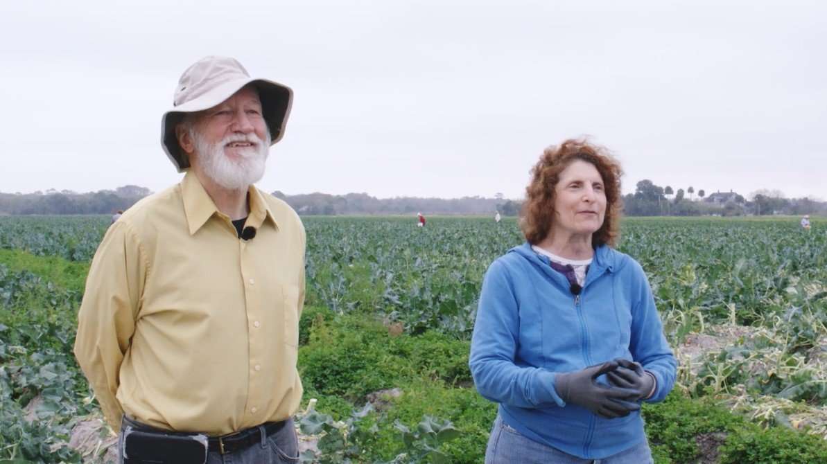 Gleaners D.W. Hollingshead and Linda Deshauteurs