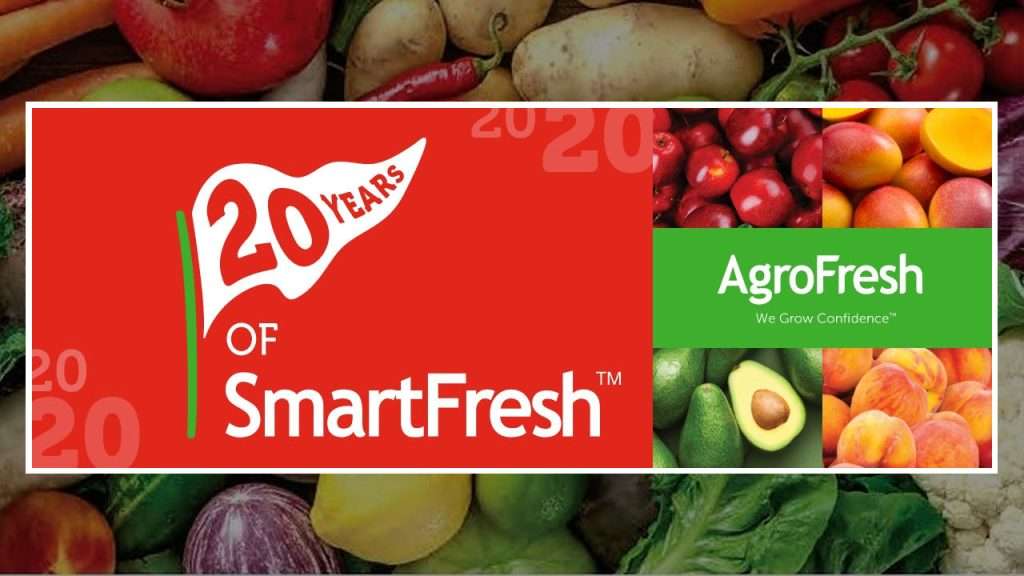 Banner: AgroFresh Celebrating 20 Years of SmartFresh