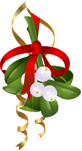 Depiction of mistletoe plant.