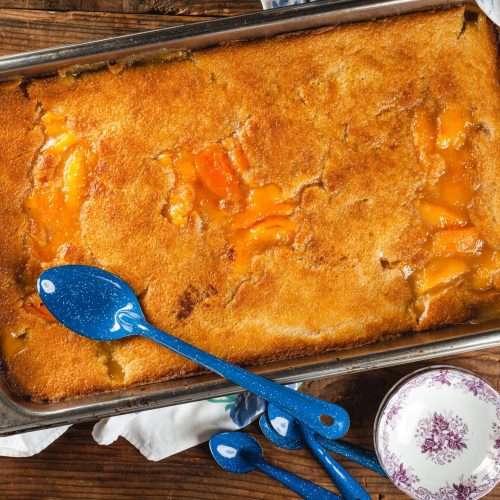 Lane Southern Orchards' Peach Cobbler
