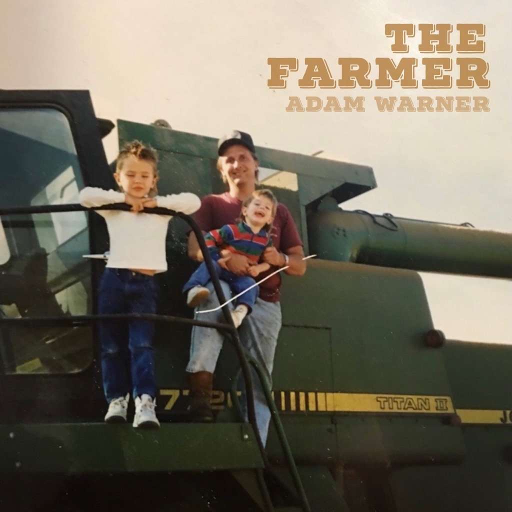 Album cover, "The Farmer" by Adam Warner 