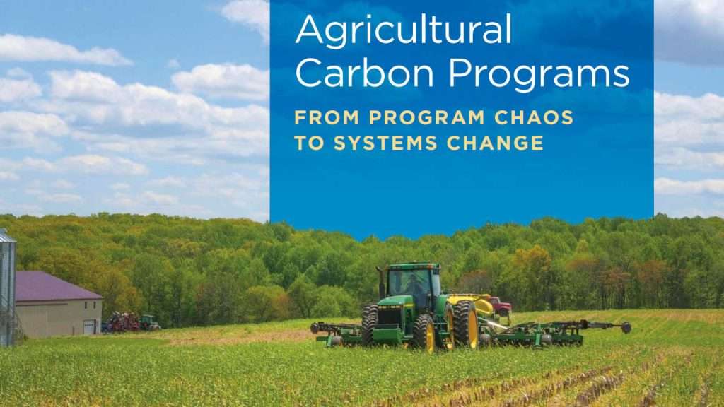 Agricultural Carbon Programs cover art