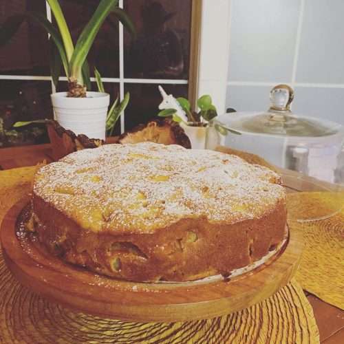 All American apple cake