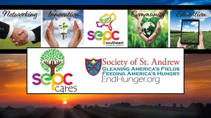 Southeast Produce Council and Society of St. Andrew logos.