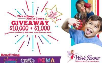 Wish Farms’ Consumer Giveaway And Charity Donation:  “Pick-A-Berry, Pick-A-Cause” Goes Live