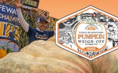 Special Flourishes To Mark Half Moon Bay’s 50th Safeway World Championship Pumpkin Weigh-Off — The Super Bowl Of Weigh-Offs Is Monday, October 9