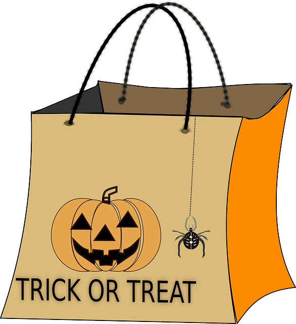 Halloween trick or treat bag.