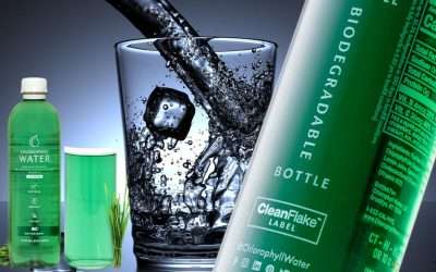 Chlorophyll Water® Launches Bottles Made From 100% Recycled Plastic With CleanFlake Technology