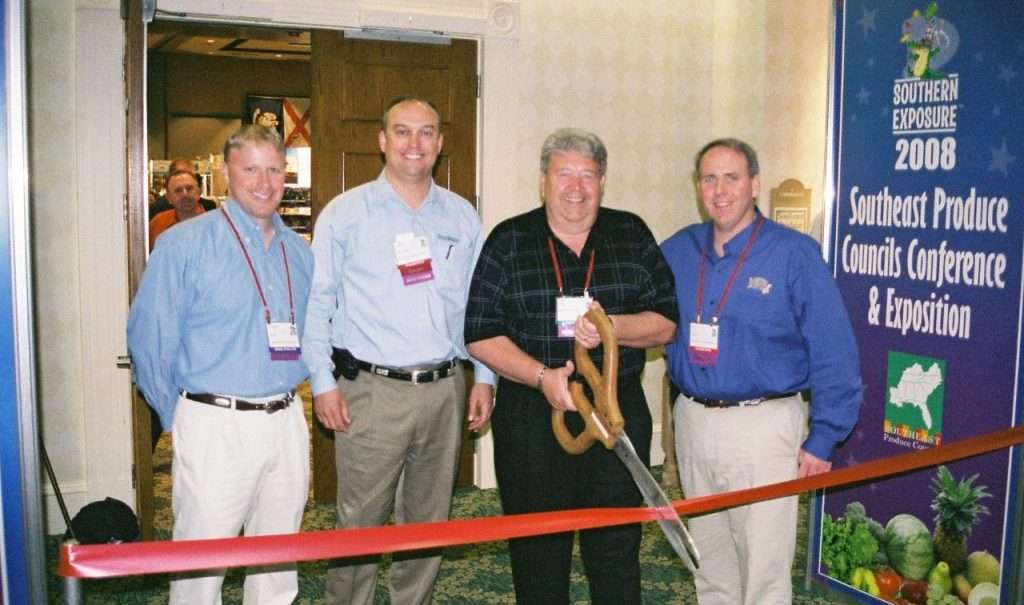 From SEPC Southern Exposure 2008 - Ribbon Cutting with Andrew Scott, John Shuman, Tom Page and Al Finch