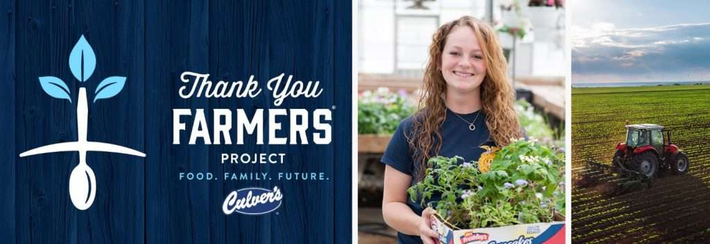 Thank You Farmers Project poster.