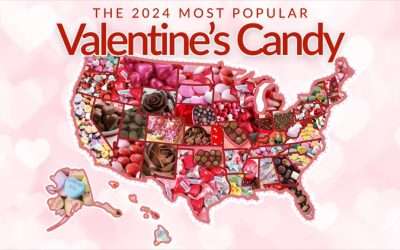 Candystore.com Maps 2024 Most Popular Valentine’s Day Candy