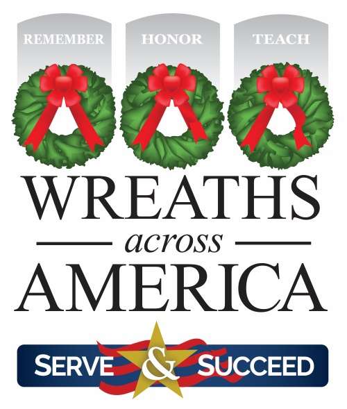 Wreaths Across America logo. 