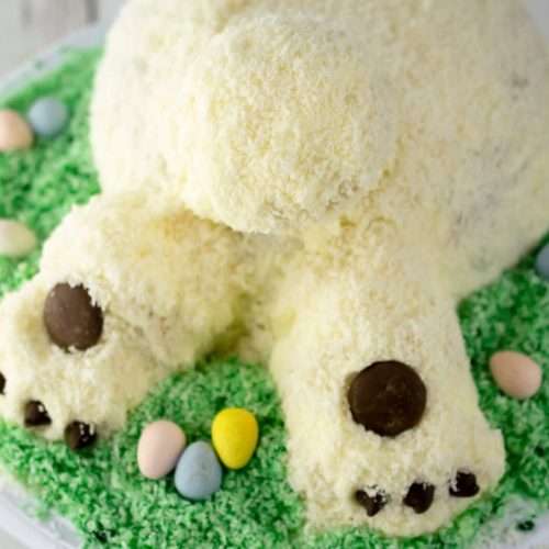 Image of Easter Bunny Butt Cake
