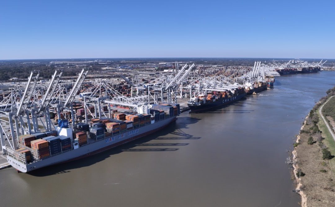 Georgia Ports Handled 436K TEUs In March