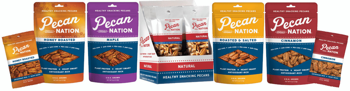 Pecan Nation product lineup. 