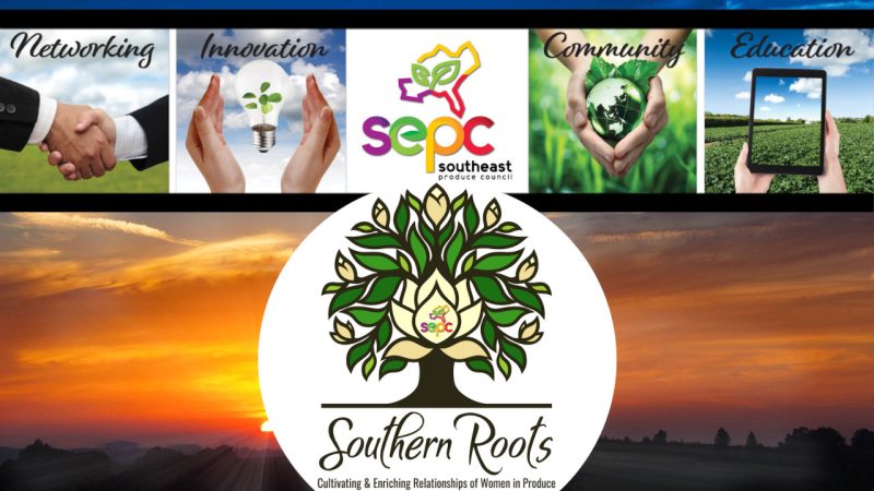 Southeast Produce Council's Southern roots program logo.