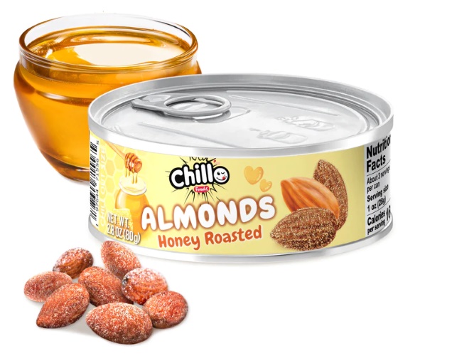 Chillo Foods' Product Image: Honey Roasted Almonds