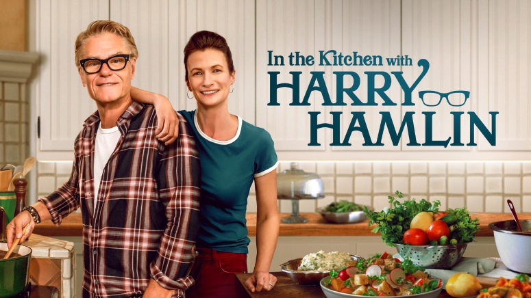 'In The Kitchen with Harry Hamlin' series poster.