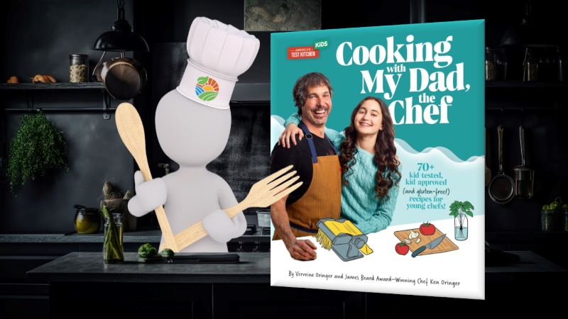 Cookbook Review: Cooking with My Dad the Chef (With Recipes)