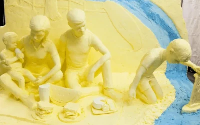 Amazing Sculptures Are All Butter At NY State Fair