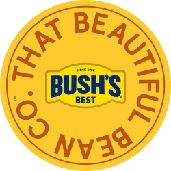 Bush's Beans logo. 