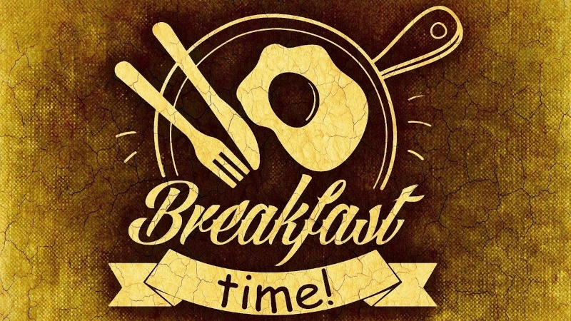 Breakfast time poster