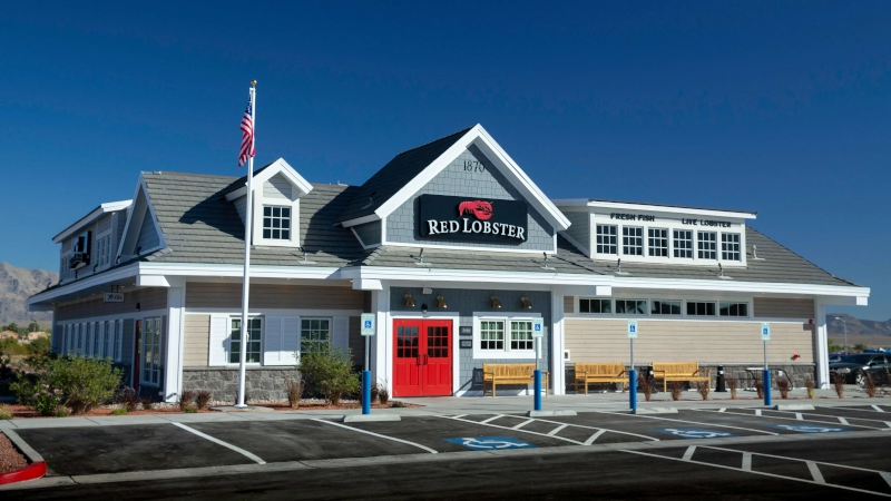 Red Lobster storefront.