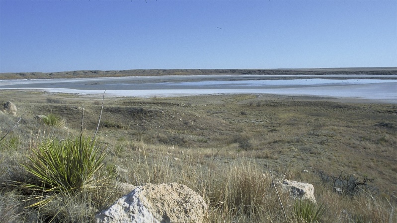 Upper Goose Lake at Muleshoe National Wildlife Refuge - Bailey County, Texas.