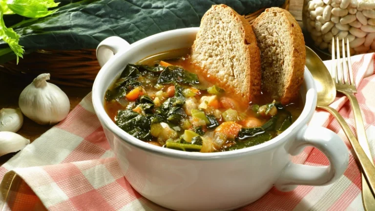 Bowl of Nonna Ada's Ribollita.