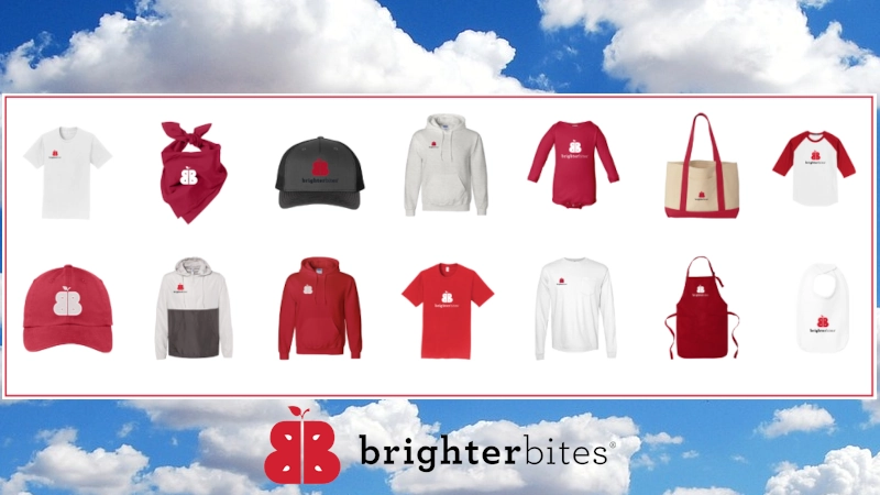 Images of items available at the Brighter Bites store.