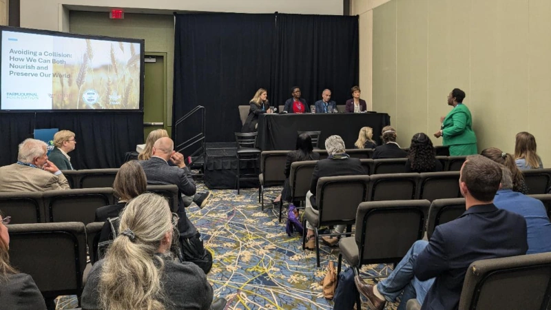 Panel of speakers at a World Food Prize side event