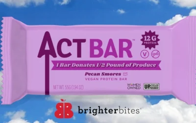 Brighter Bites Announces On-pack Partnership With Act Bar