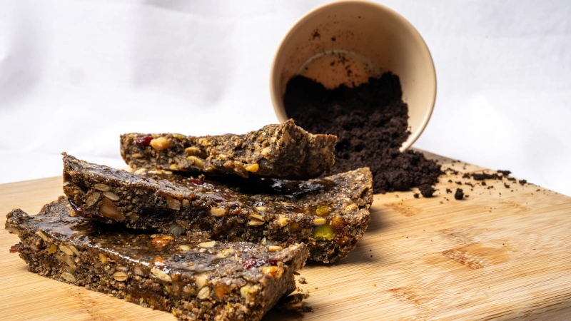 Upcycled granola bars