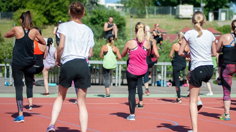 Zumba class
