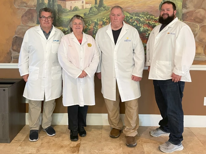 Ohio State Fair Cheese Contest judges