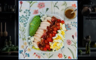 Flavor Of The Week:  “Absolutely Delightful” Grilled Chicken Cobb Salad With Perfectly Boiled Eggs!