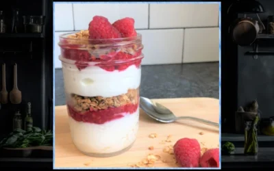 Flavor Of The Week: PB&J Raspberry Granola Parfait
