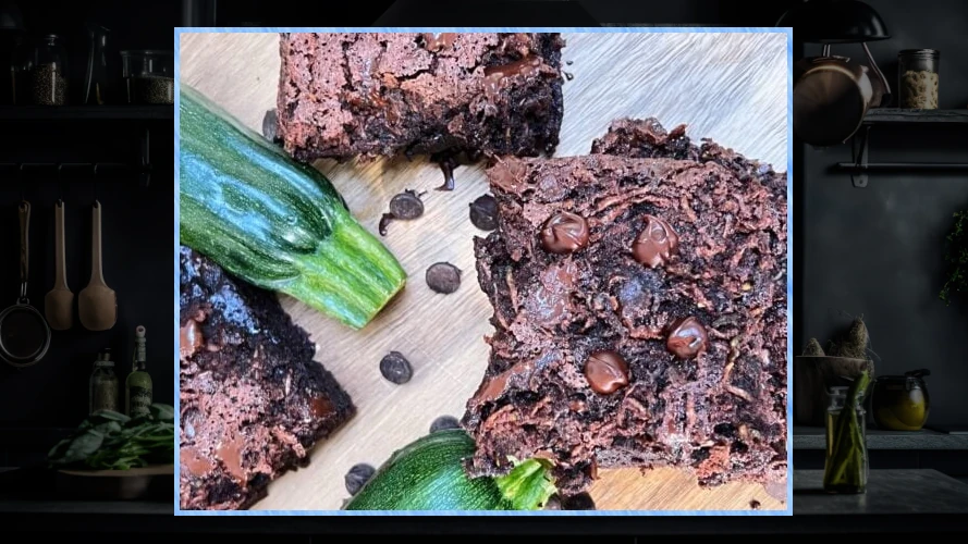 chocolate zucchini brownies