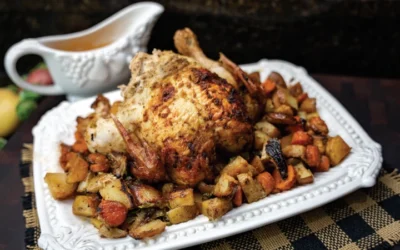 Grilled Chicken Bundt: An Easy One-Pan Fall Feast