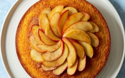 What’s For Dessert? Citrus-Infused Orange Olive Oil Cake With Spiced Apples