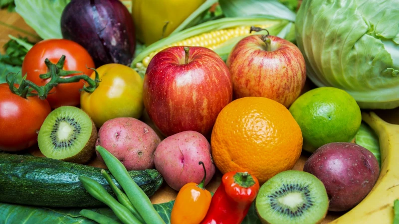 Assorted Fruits and Vegetables