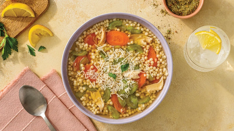 Bowl of Italian penicillin soup