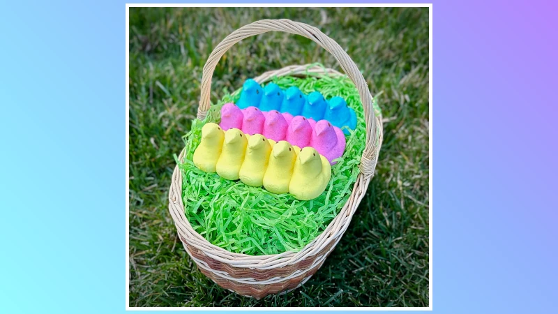 Basket of Peeps