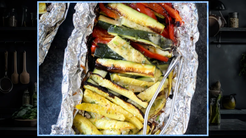 Veggie foiled packets.